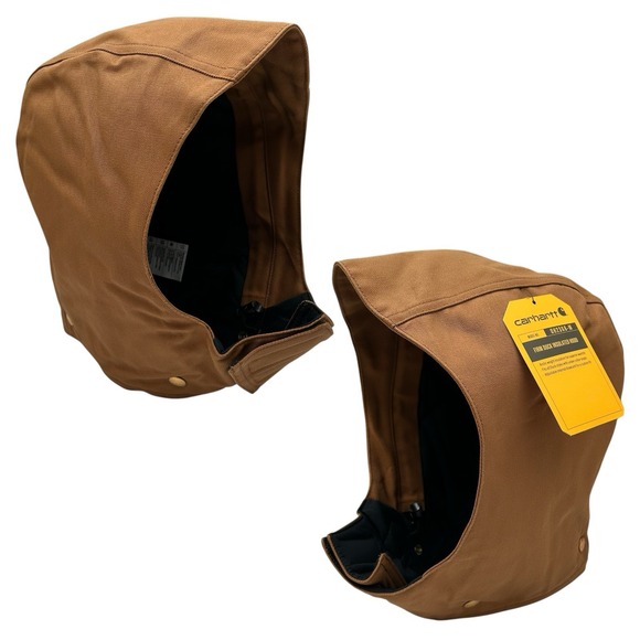 Carhartt Other - Carhartt Firm Duck Insulated Canvas Hood Sz 2X-5XL‎ Brown Cotton Water-repellent